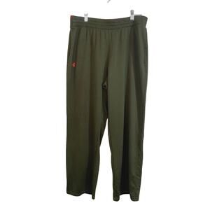 Under Armour Jogger Pants Mens XL Pockets Drawstring Stretch Waist Army Green